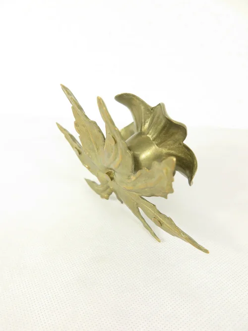 Bild 3 von 70er Kerzenleuchter Messing