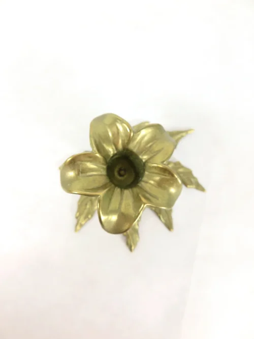 Bild 4 von 70er Kerzenleuchter Messing