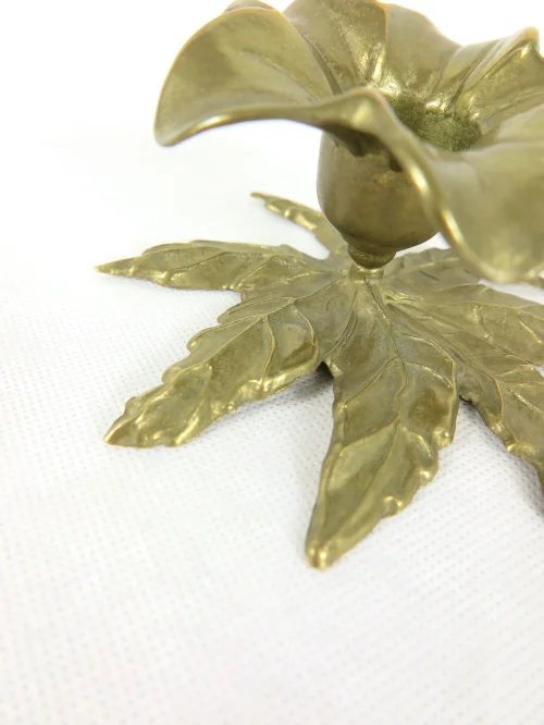 Bild 5 von 70er Kerzenleuchter Messing