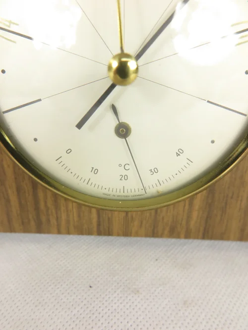 Bild 3 von 70er Barometer mit Thermometer