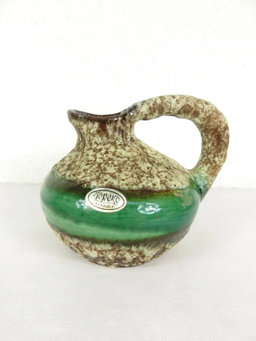 Bild 1 von 70er Vase mit Lavaoptik Jopeko