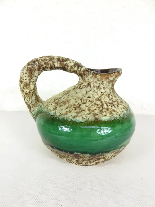 Bild 2 von 70er Vase mit Lavaoptik Jopeko