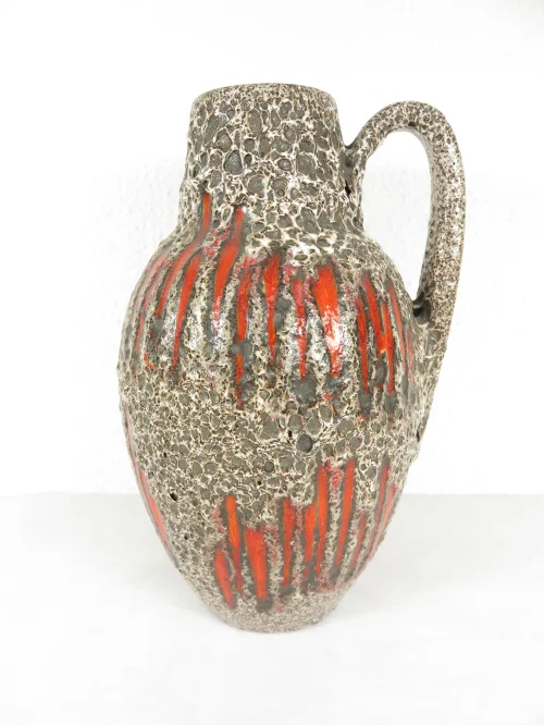 50er Bodenvase Lavaoptik
