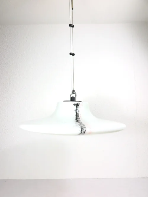 70er Murano Glas Lampe