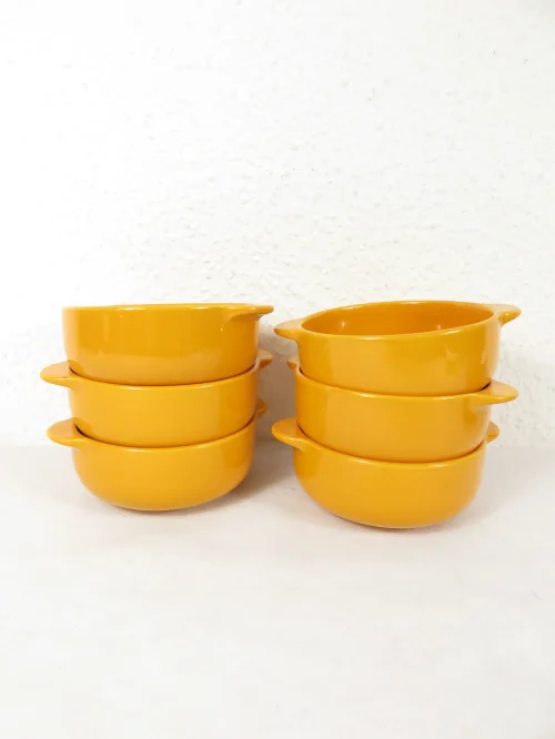 Bild 2 von 70er Suppentassen Orange Melitta