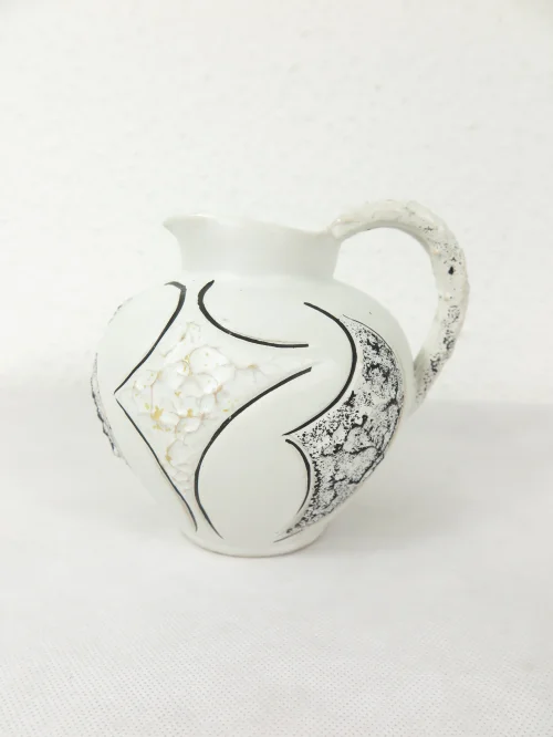 50er Vase mit Henkel