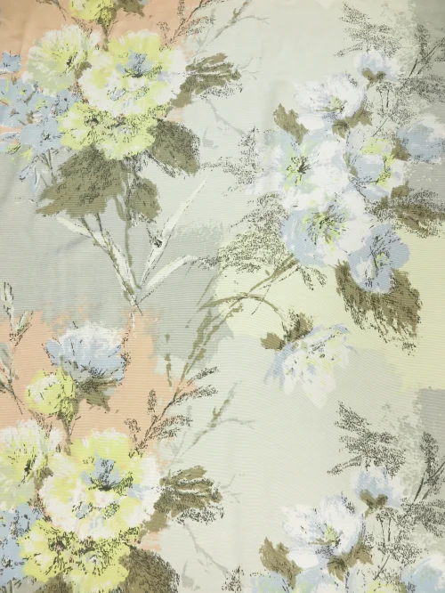 50er Gardine Baumwolle