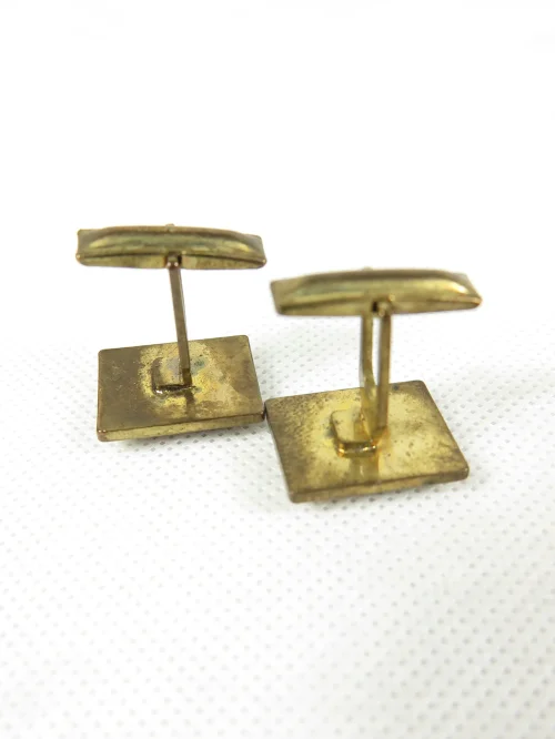 Bild 5 von 70s cufflinks with agate