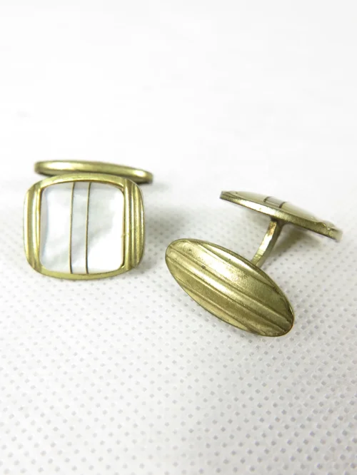 Bild 2 von 20er Manschettenknöpfe Perlmutt