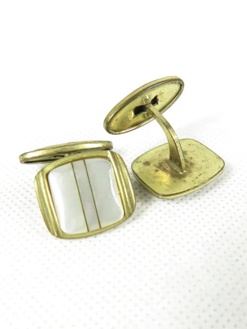 Bild 4 von 20er Manschettenknöpfe Perlmutt