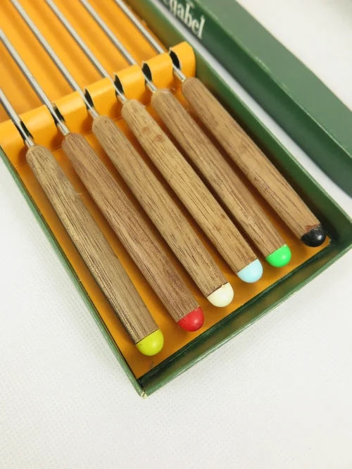 Bild 4 von 70s fondue forks