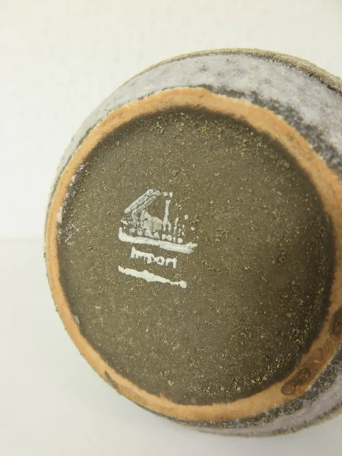 Bild 4 von 60er Künstler Vase Türkis