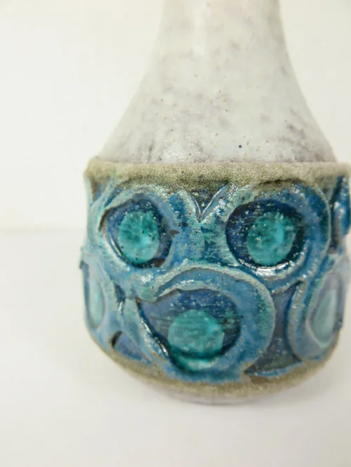 Bild 5 von 60er Künstler Vase Türkis