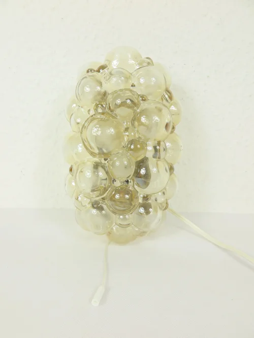 70er Wandlampe , Bubble Optik