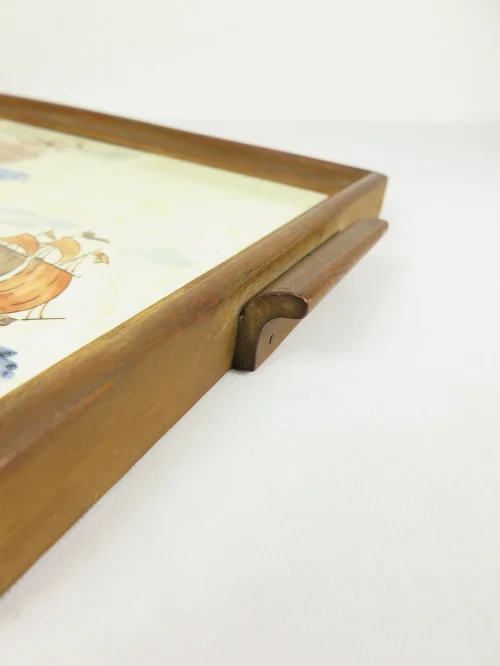 Bild 2 von 70s tray with plastic tiles