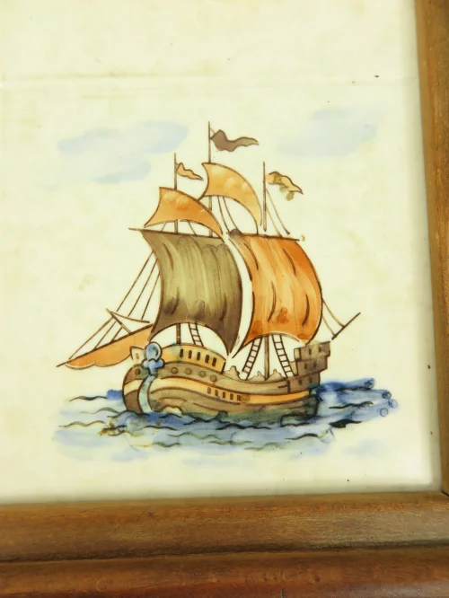 Bild 3 von 70s tray with plastic tiles