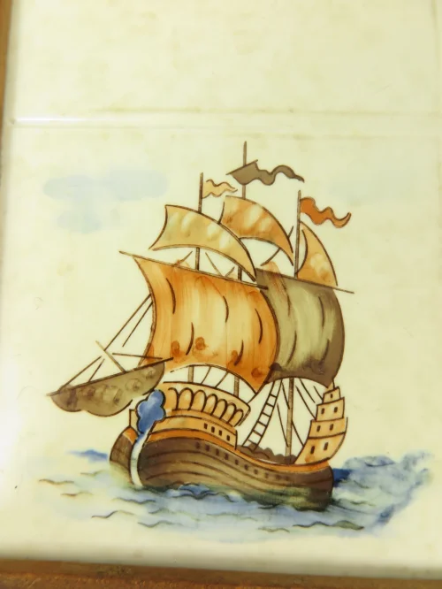 Bild 5 von 70s tray with plastic tiles