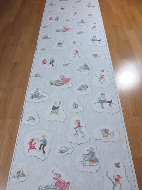 Bild 2 von 50er Märchen Tapete Kinderzimmer