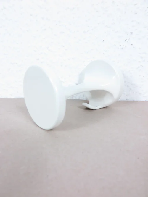 Bild 2 von 70er Garderobehacken, Metall Weiß