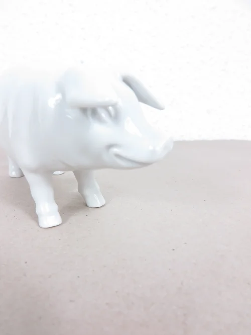 Bild 4 von 70er Porzellan Schwein Graefenthal