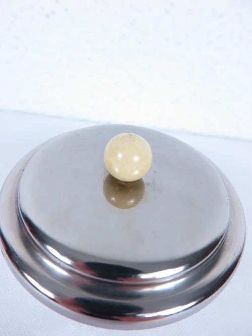 Bild 5 von 60er Kristalldöschen mit Deckel, Zuckerdose Glas