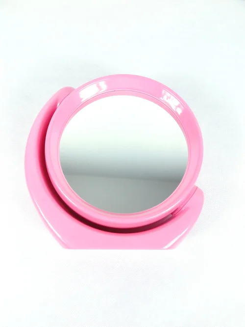 Bild 1 von 70er Kosmetik Spiegel Rosa
