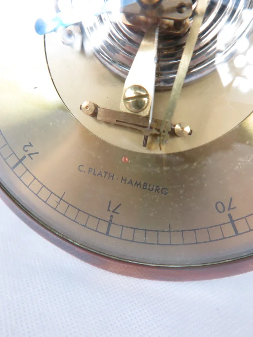 Bild 3 von 70er Barometer Messing