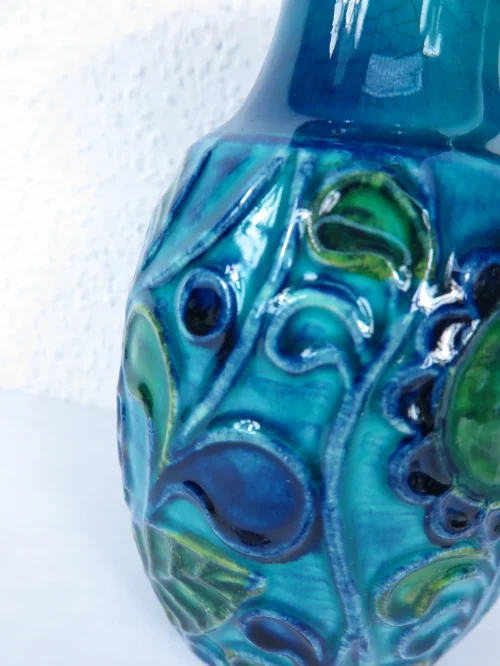 Bild 5 von 60er Vase Bay Türkis, Künstlervase