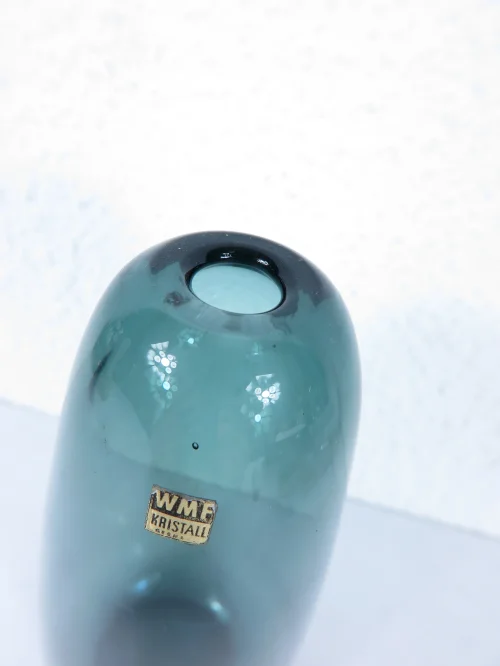Bild 2 von 60er Vase Rauchglas, WMF