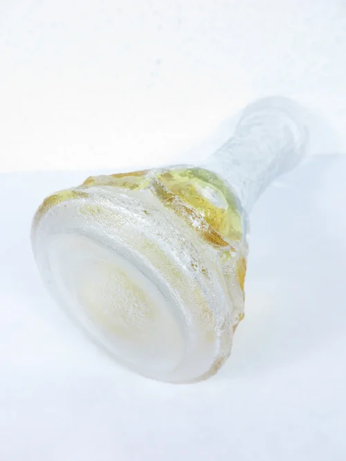 Bild 4 von 70er Glasvase Pressglas
