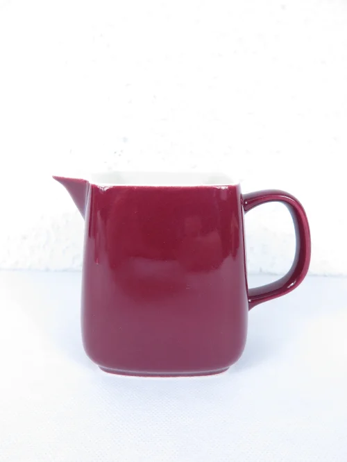 Bild 1 von 60er Sahnekännchen Melitta Keramik Bordeaux