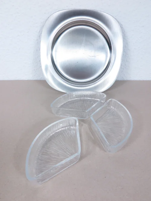 Bild 4 von 60er Serveisschale mit 3 Schälchen WMF