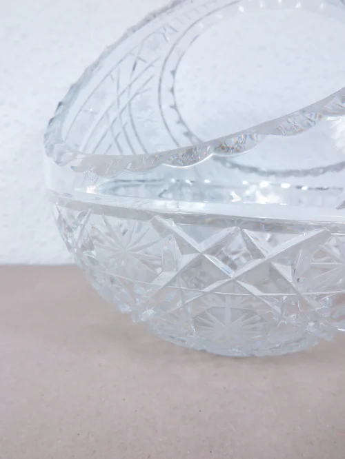 Bild 3 von 70er Bleikristall Obstschale