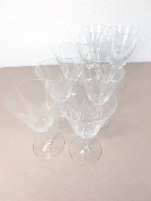 Bild 1 von 50s white wine glasses