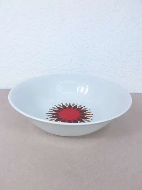 Bild 1 von 70er Servierschale Winterling Porzellan Orange