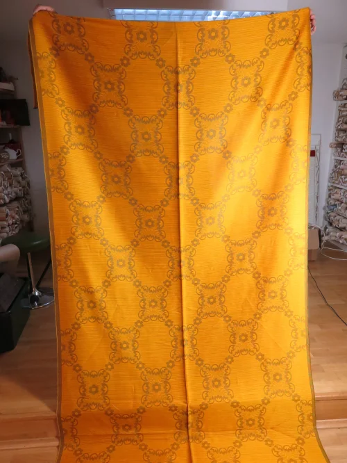 Bild 2 von 60er Gardinenstoff, Jaquardstoff