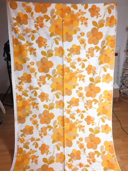 Bild 2 von 70er Stoff, Gardinenstoff