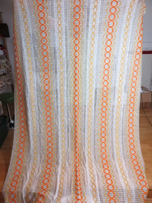 Bild 2 von 70er Gardinenstoff transparent