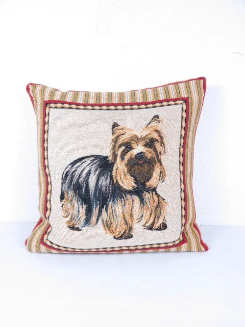 Bild 1 von 70er Kissenhülle Yorkshire Terrier