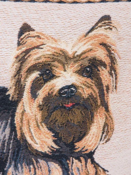 Bild 2 von 70er Kissenhülle Yorkshire Terrier