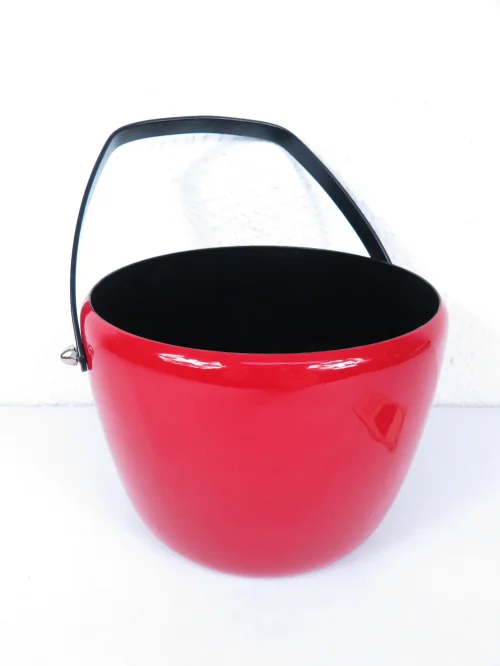 Bild 1 von 70er Emaille Topf Bowle, Eiskühler