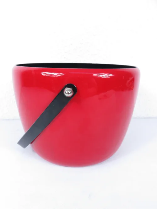 Bild 2 von 70er Emaille Topf Bowle, Eiskühler
