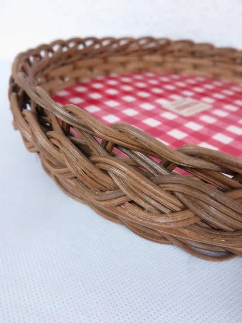 Bild 2 von 70er Tablett Peddigrohr
