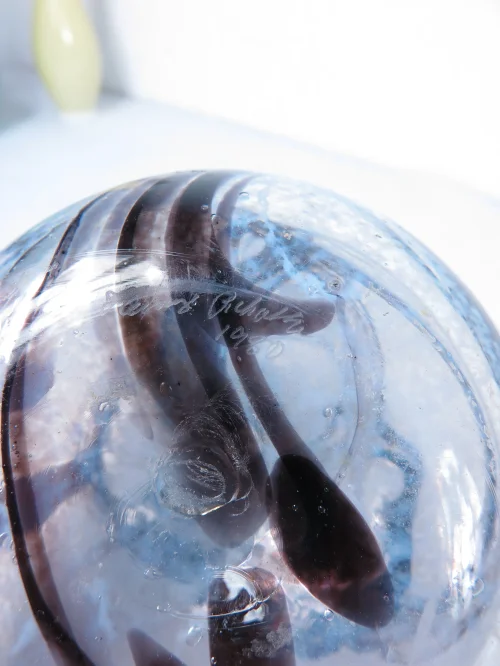Bild 5 von 1980s ball vase Murano signed