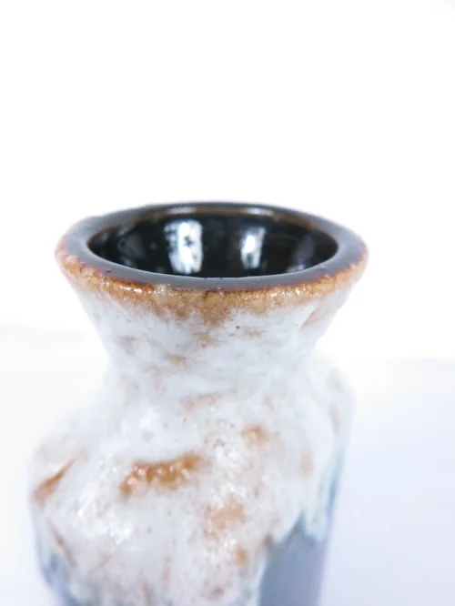 Bild 4 von 70er Keramik Vase, rechteckig