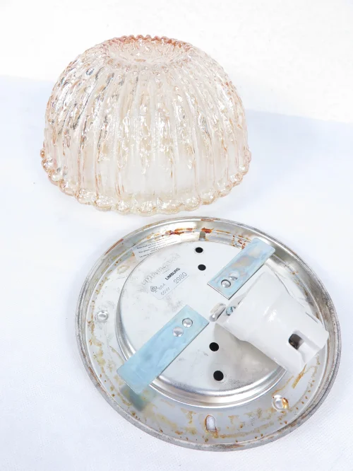 Bild 4 von 60er  Wandlampe, Kristallglas