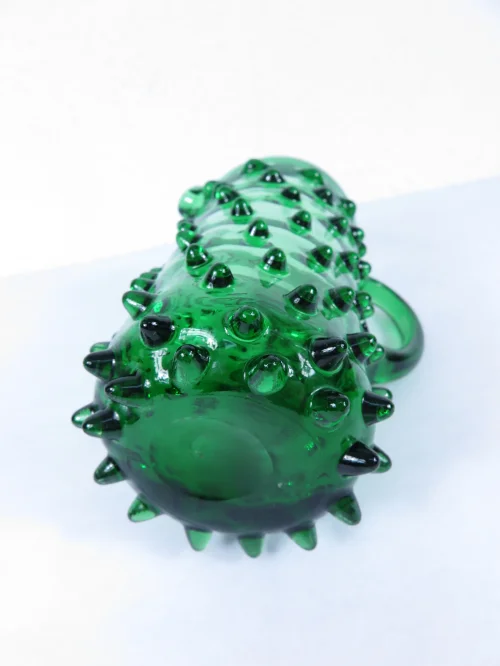 Bild 4 von 60er Murano Glas Krug, Noppenvase, Noppenkrug