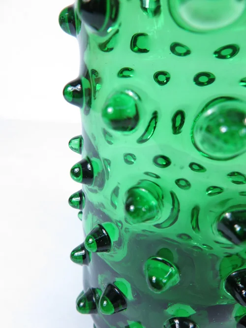 Bild 5 von 60er Murano Glas Krug, Noppenvase, Noppenkrug