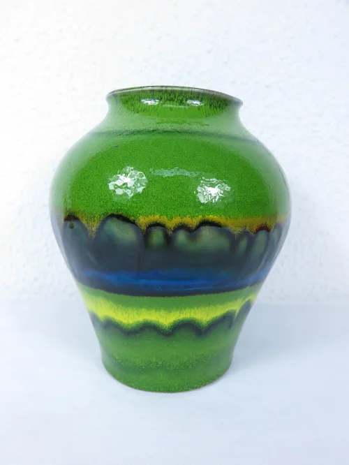 Bild 2 von 70s Vase Hutschenreuter Green
