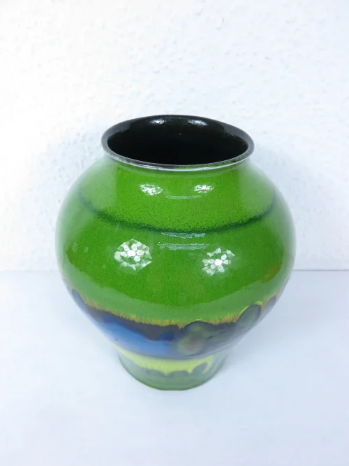 Bild 3 von 70s Vase Hutschenreuter Green